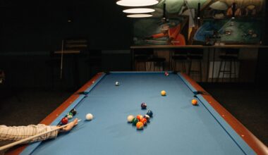 Clear Pool Table